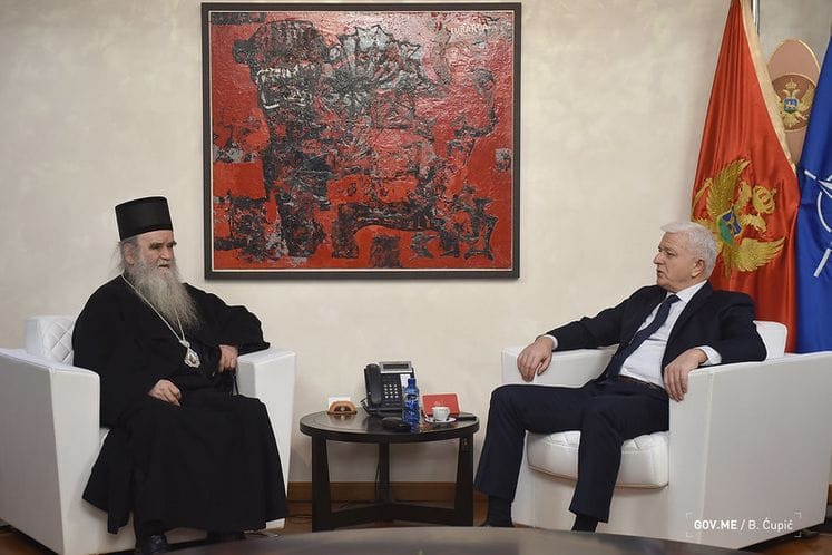 PM Marković: I guarantee Metropolitan Amfilohije that Law on Freedom of Religion has no hidden agenda related to Metropolitanate of Montenegro and Littoral