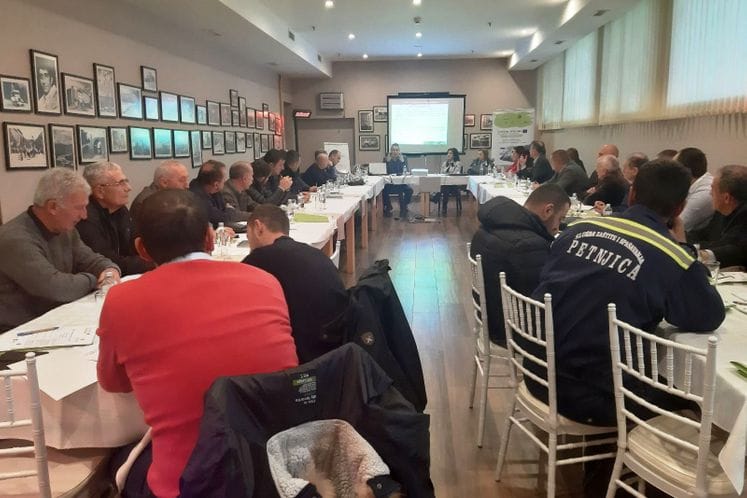 Održana radionica na temu „Smanjenje rizika od poplava i odrona“ u opštini Berane