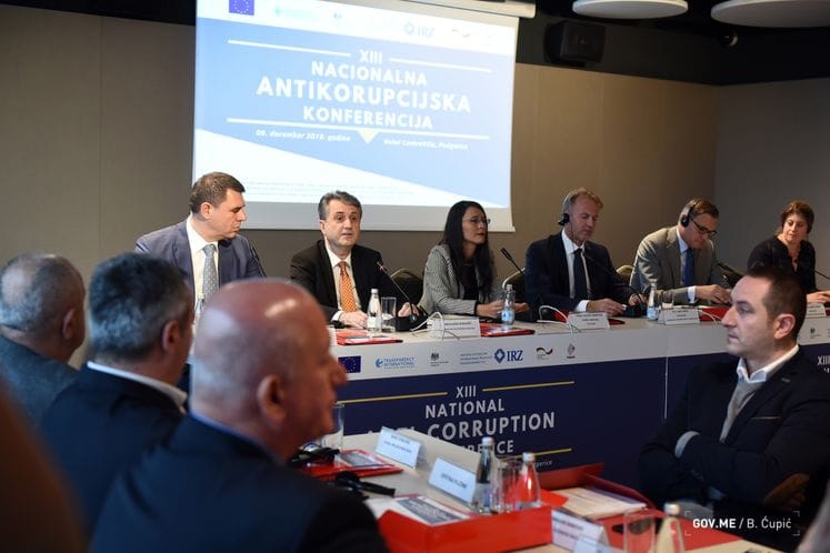 Ministar Nuhodžić: Rezultati Crne Gore u borbi protiv korupcije nesporni su, pozivam civilni sektor da saradnjom otklonimo razlike u percepciji