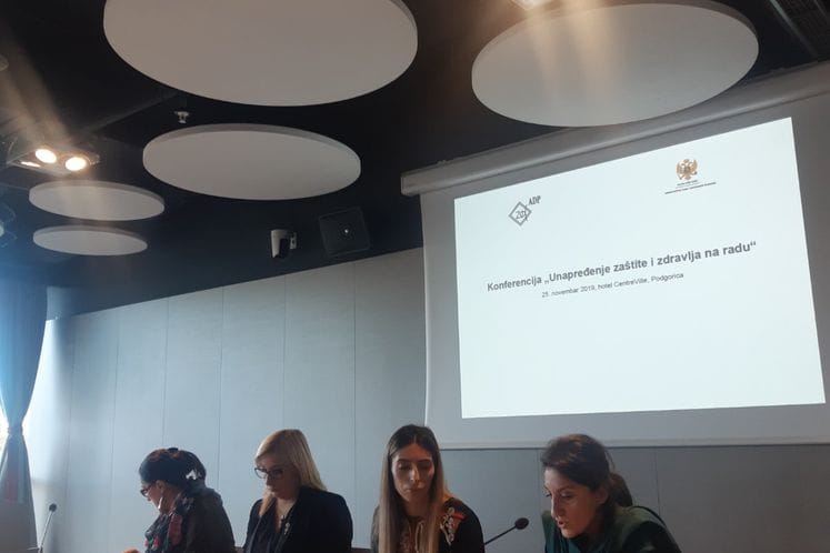 SAOPŠTENJE: Održana Konferencija pod nazivom „Unapređenje zaštite i zdravlja na radu“