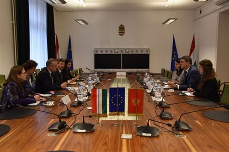 Hungary strongly supports Montenegro's EU bid