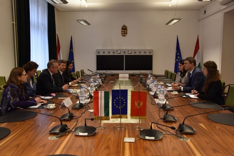Hungary strongly supports Montenegro's EU bid