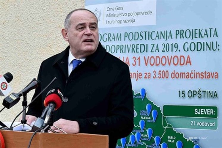 DPM Simović: Water resource management projects contribute to better quality of life in rural areas