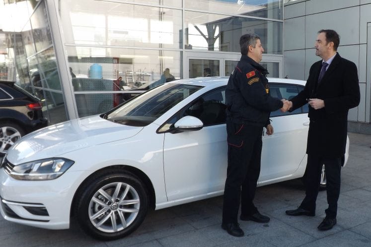NBOCG i osiguravajuće kompanije donirale Upravi policije vozilo koje će Grupa za bezbjednost saobraćaja koristiti kao tzv. presretač