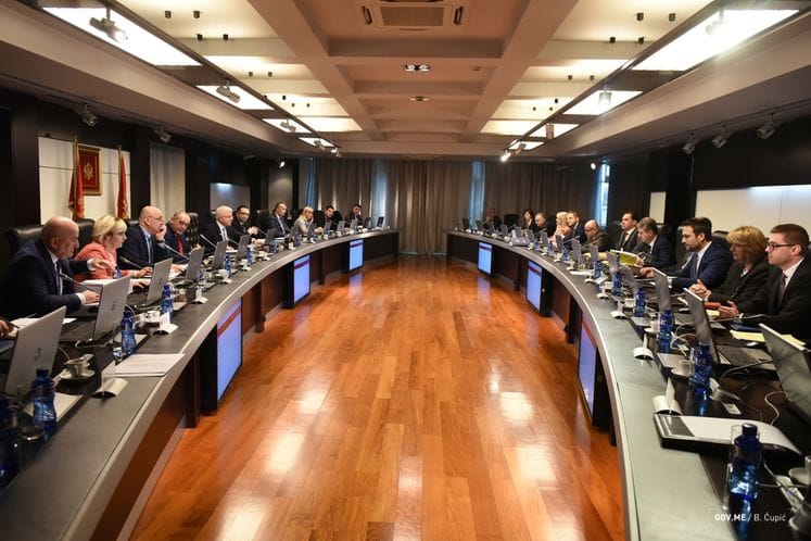 Saopštenje sa 109. sjednice Vlade Crne Gore