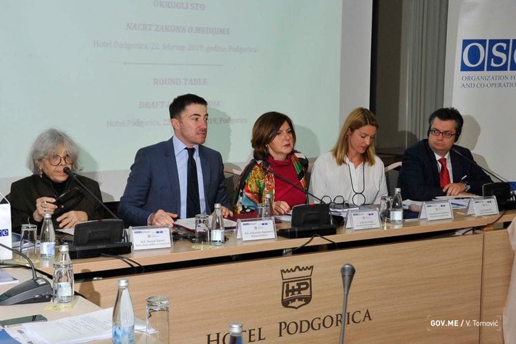 Ministar Bogdanović: Vlada Crne Gore i Ministarstvo kulture zalažu se za slobodu izražavanja i informisanja kao osnovnih ljudskih prava