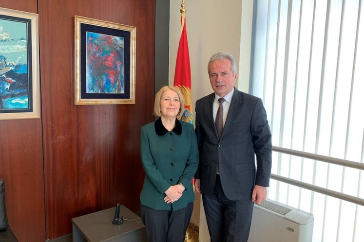 Ambasadorka Turske u posjeti Ministarstvu rada i socijalnog staranja