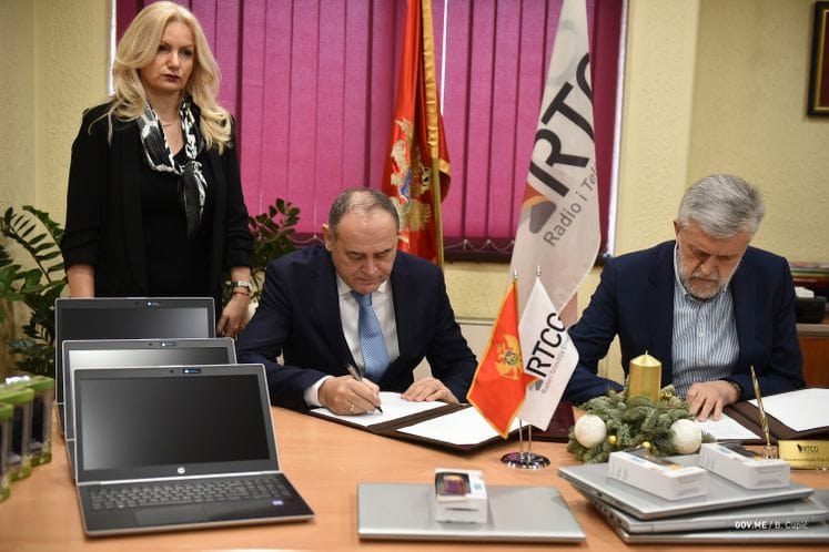 Ministarstvo poljoprivrede i ruralnog razvoja doniralo Radiju Crne Gore opremu: Objektivno informisanje važna podrška razvoju sela i poljoprivrede