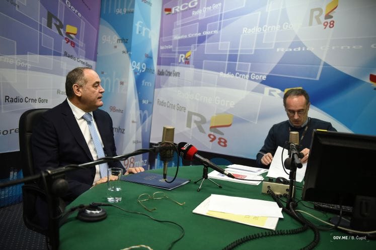 Potpredsjednik Simović gostovao u emisiji „Nedjeljom o selu i poljoprivredi“, Radio CG: Crnogorska poljoprivreda se kreće u dobrom pravcu, ali dosta toga treba još uraditi i unaprijediti