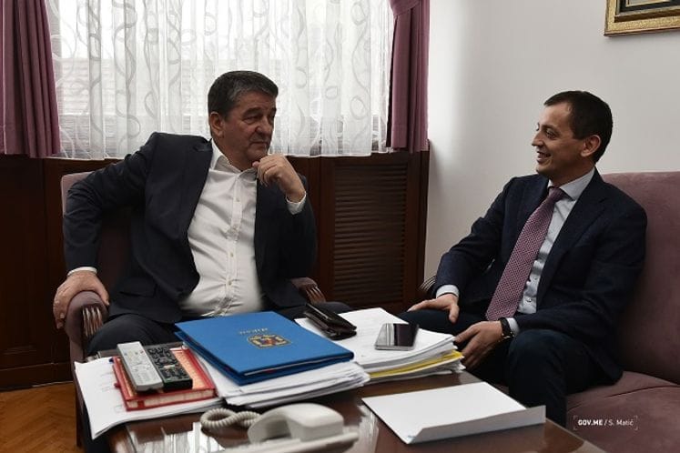 Bošković sa Grbovićem: Svi projekti VCG i Ministarstva odbrane vezani za Opštinu Nikšić realizuju se u planiranom roku