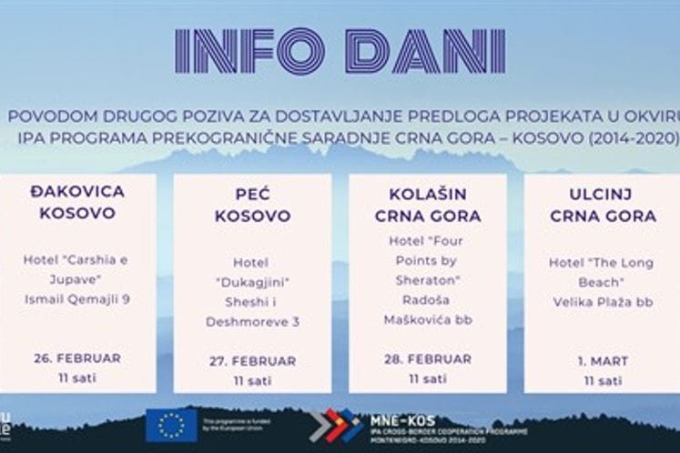 Information sessions for 2nd CfP