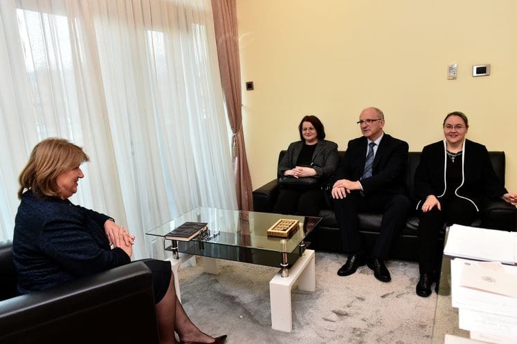 Ministarka Vučinović primila predstavnike Agencije za zaštitu podataka i slobodan pristup informacijama