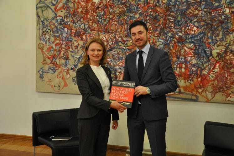 Bogdanović-Fijalka: Razgovarano o saradnji Crne Gore i Ukrajine u oblasti kulture