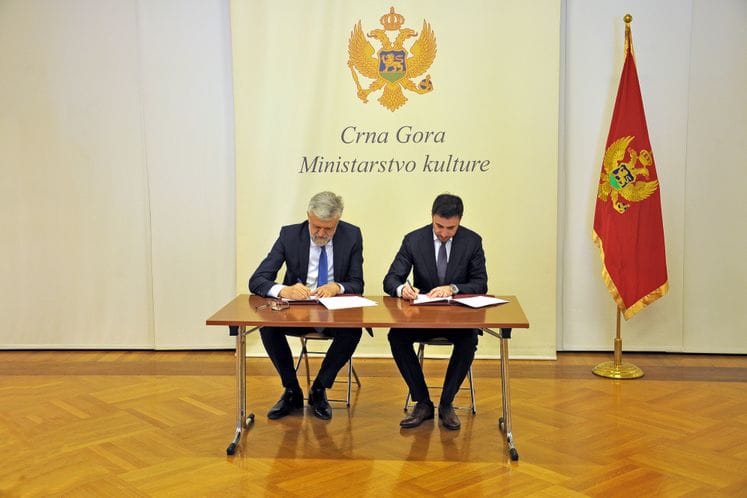 Potpisani ugovori za realizaciju programa i projekata zaštite i očuvanja kulturnih dobara za koje je opredijeljeno 1.132.000,00 €