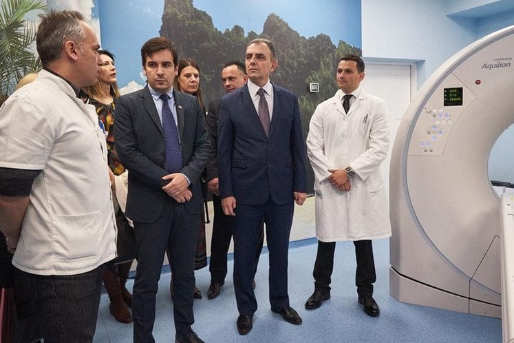 Specijalna bolnica u Risnu dobila novi skener vrijedan 330 hiljada eura