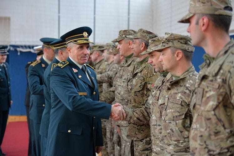 Svečano dočekan IX kontingent iz misije Resolute Support