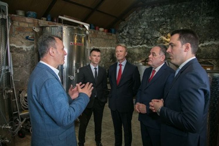 DPM Simović, Ambassador Orav visit IPARD like beneficiaries: Encouraging results of non-refundable support