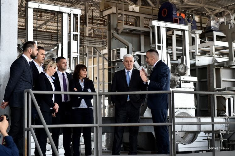 Predsjednik Marković u posjeti Uniprom KAP-u: Investicije od oko 66 miliona velika šansa za Crnu Goru i njenu ekonomiju