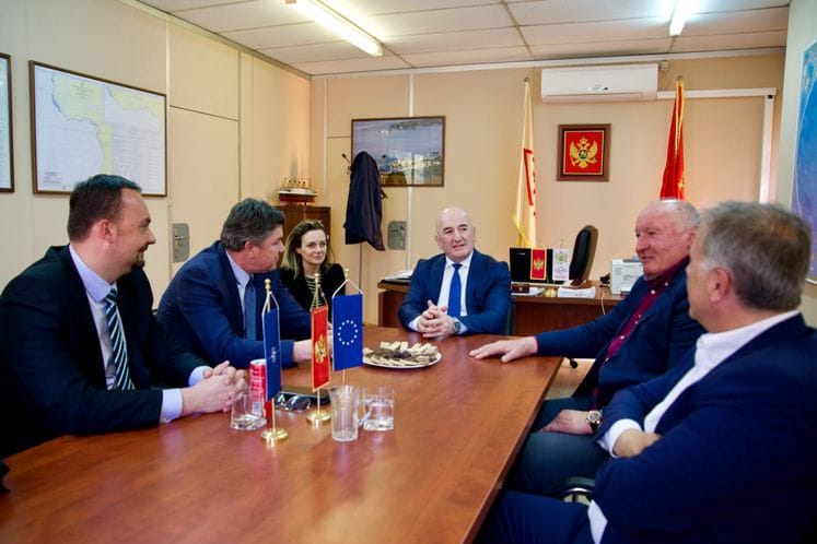 Ministar Osman Nurković u radnoj posjeti kompaniji "Crnogorska plovidba"