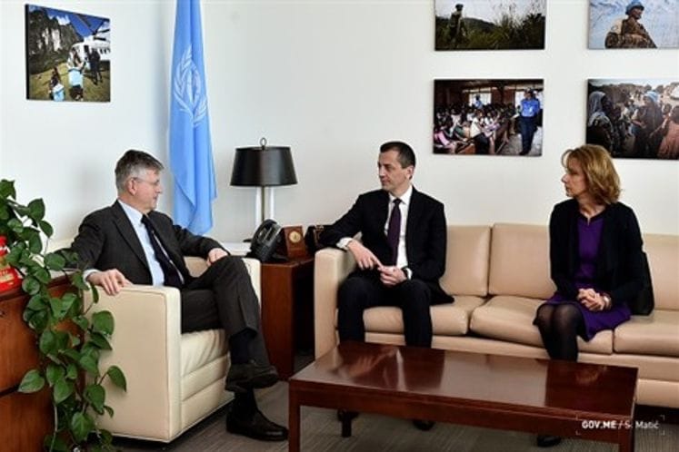 Minister Bošković meets with UN Under-Secretary-General for Peacekeeping Operations Lacroix in New York
