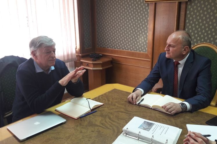 Direktor Nuhodžić sa princom Nikolom Petrovićem razgovarao o izgradnji rezidencije na Cetinju