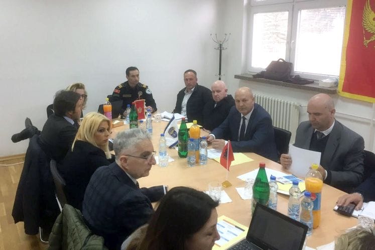 Delegacije policija Crne Gore, Albanije i Kosova održale sastanak u Zajedničkom centru za policijsku saradnju u Plavu
