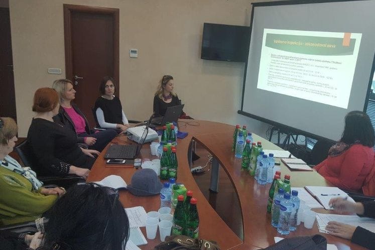 Sanitarni inspektori učestvovali u dvije radionice TAIEX-a: o kvalitetu vode namijenjene za ljudsku potrošnju i na temu klasifikacije, označavanja i pakovanja hemikalija