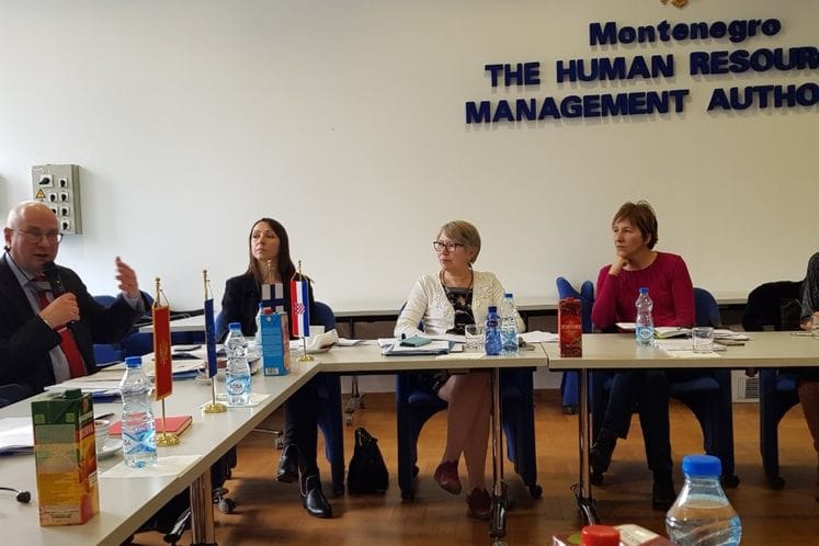 Održan drugi sastanak Upravnog odbora twinning projekta podrške upravljanju ljudskim resursima u javnoj upravi