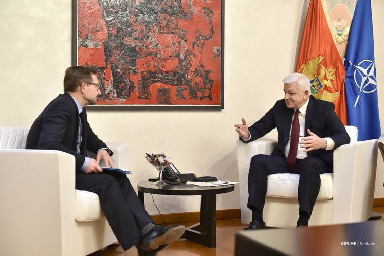 PM Marković, OSCE's Greminger: Montenegro actively contributes to stability and security
