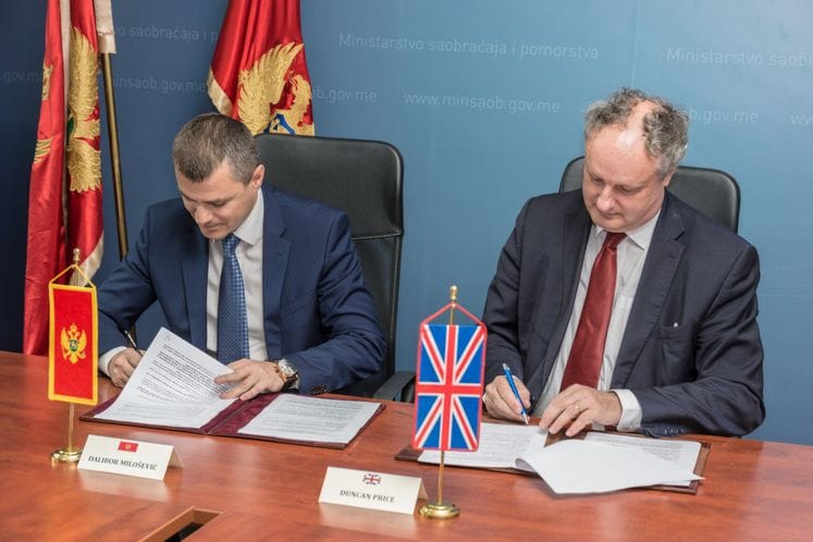 Agreement between Montenegro and the United Kingdom of Great Britain and Northern Ireland