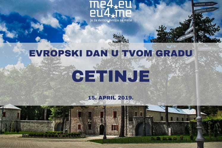 Evropski dan u tvom gradu - Cetinje