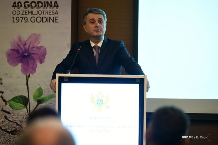 The fortieth anniversary of the devastating earthquake in Montenegro marked