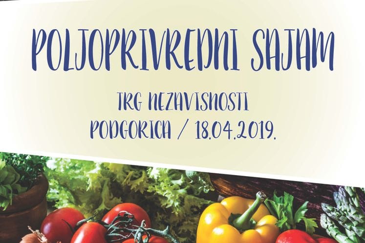 Sajam poljoprivrede u Podgorici