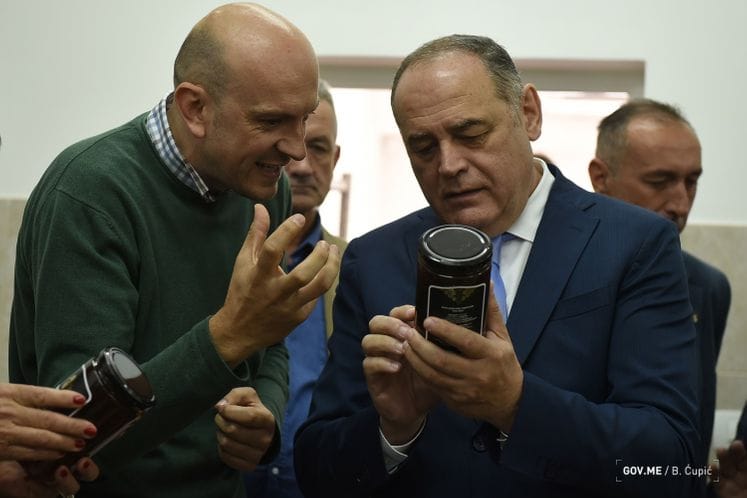 Potpredsjednik Simović u Kući meda pustio u rad liniju za pakovanje meda: U partnerstvu sa pčelarima ostvarujemo značajne iskorake