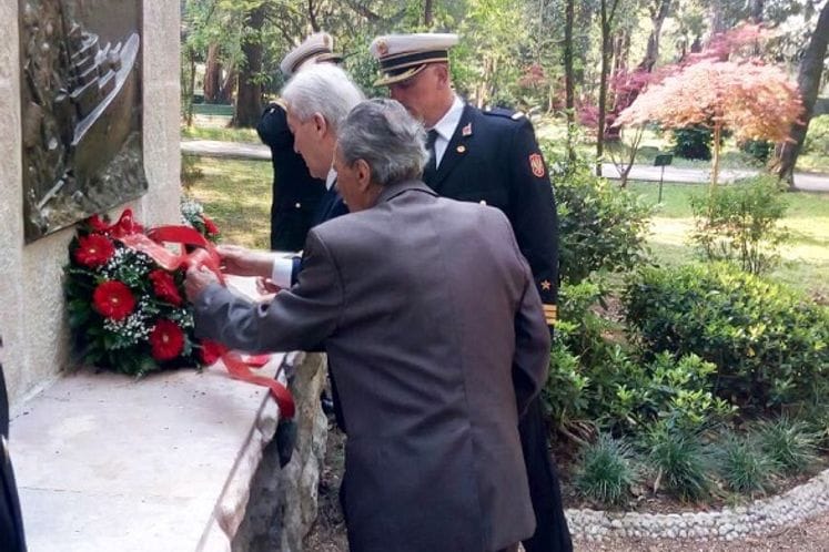 Predstavnici Mornarice VCG na obilježavanju 78 godina herojskog čina Spasića i Mašere