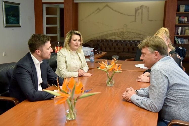 Ministar Bogdanović - gradonačelnik Šilegov: kultura kao osnov za intenziviranje saradnje