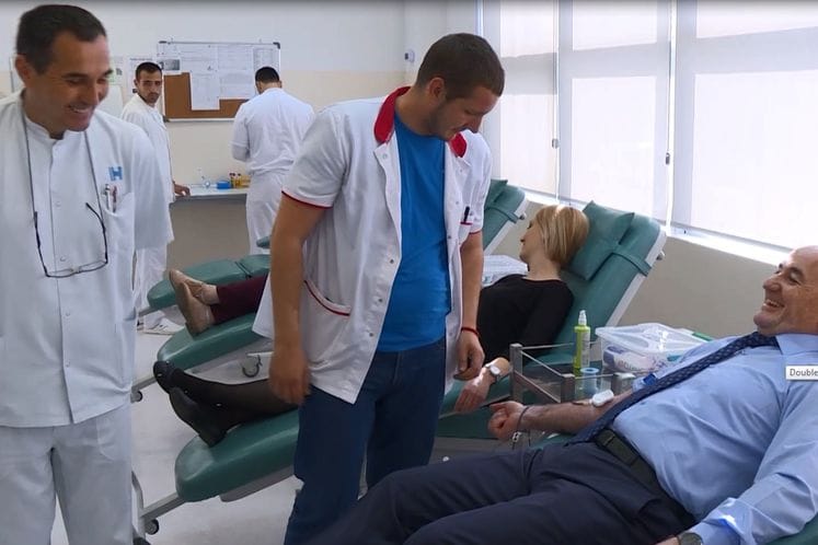 Akcija dobrovoljnog davanja krvi u Zavodu za transfuziju krvi