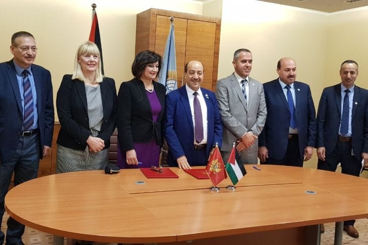 Potpisan Memorandum o razumijevanju između Uprave za kadrove Crne Gore i Generalnog savjeta za kadrove Palestine