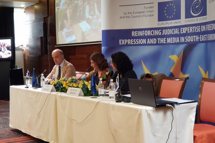 Predstavnici Direktorata za medije učestvovali na Završnoj konferenciji Programa "Jačanje pravosudne ekspertize o slobodi izražavanja i medija u Sarajevu