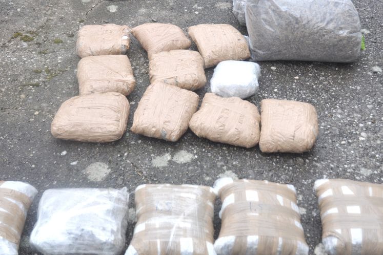 Policija otkrila oko 63 kg marihuane; osumnjičeni lišeni slobode
