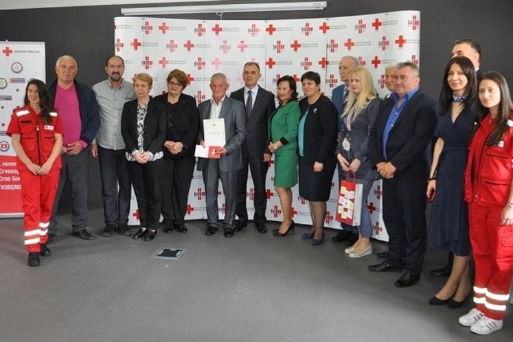 Dodjelom priznanja obilježen Dan dobrovoljnih davalaca krvi