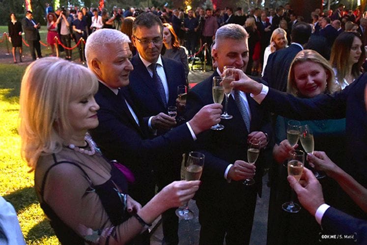 Predsjednik Vlade Duško Marković priređuje na Cetinju prijem povodom Dana nezavisnosti