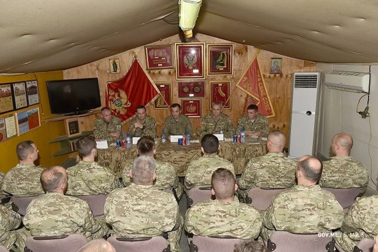 Bošković sa našim vojnicima u Avganistanu: Vi ste najbolji reprezenti Vojske, ali i cijele države