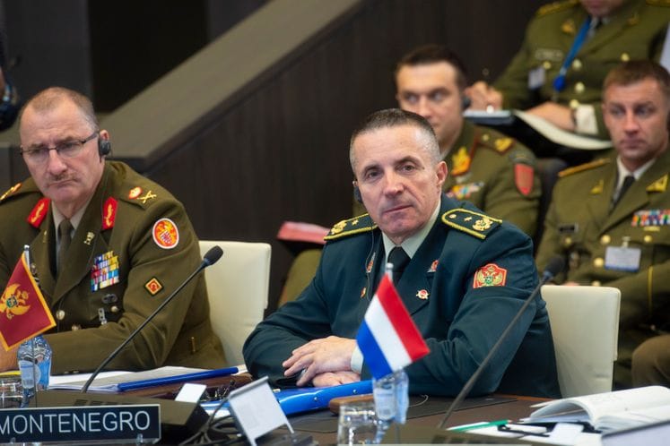 General Dakić na Vojnom komitetu NATO u Briselu