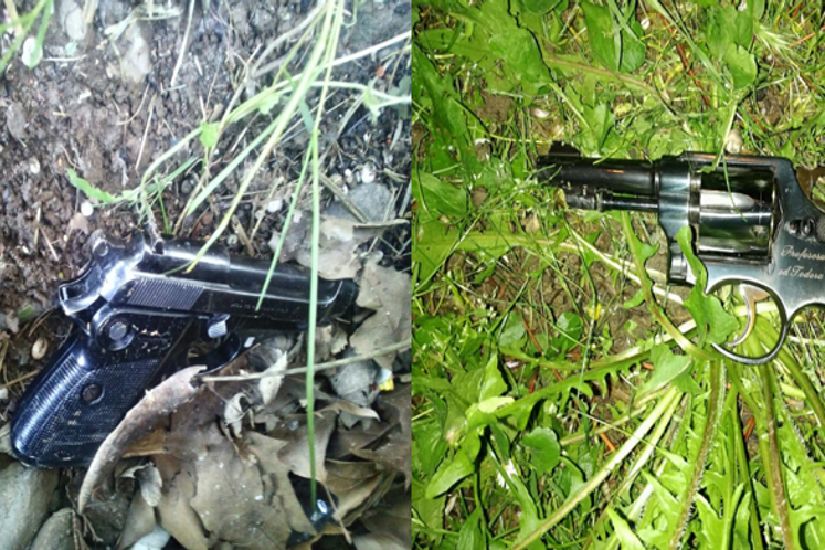 Podgorica: Bezbjednosno interesantno lice lišeno slobode nakon što su vještačenja potvrdila sumnje policije da su odbačeni revolver i pištolj bili u posjedu ovog lica