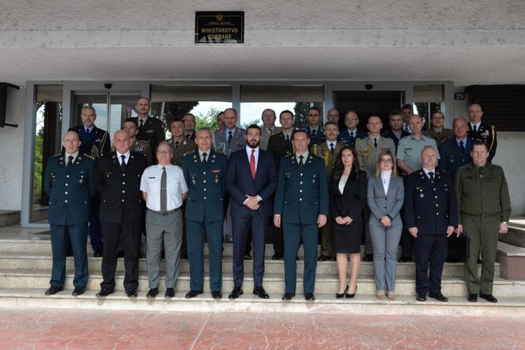 Održan Redovni godišnji brifing izaslanika odbrane akreditovanih u Crnoj Gori