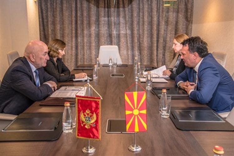 Minister Nurković meets with his counterpart from North Macedonia Sugareski