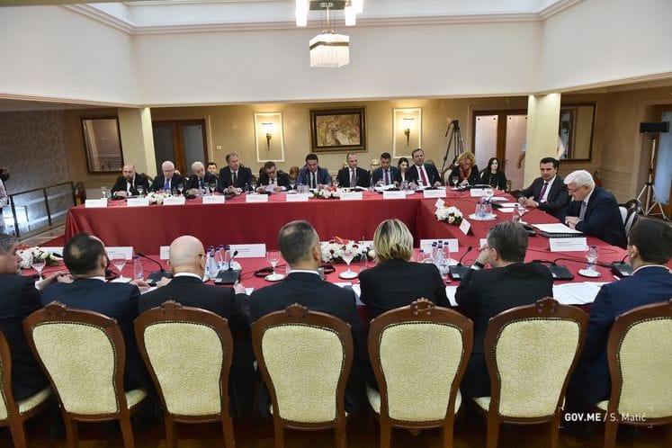 Premijer Marković na zajedničkoj sjednici vlada CG i RSM: Crna Gora i Sjeverna Makedonija dijele iste vrijednosti i vanjskopolitička opredjeljenja, potrebna jača privredna saradnja