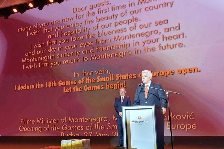 PM Marković opens 2019 Games of Small States of Europe: Diversity is our greatest asset