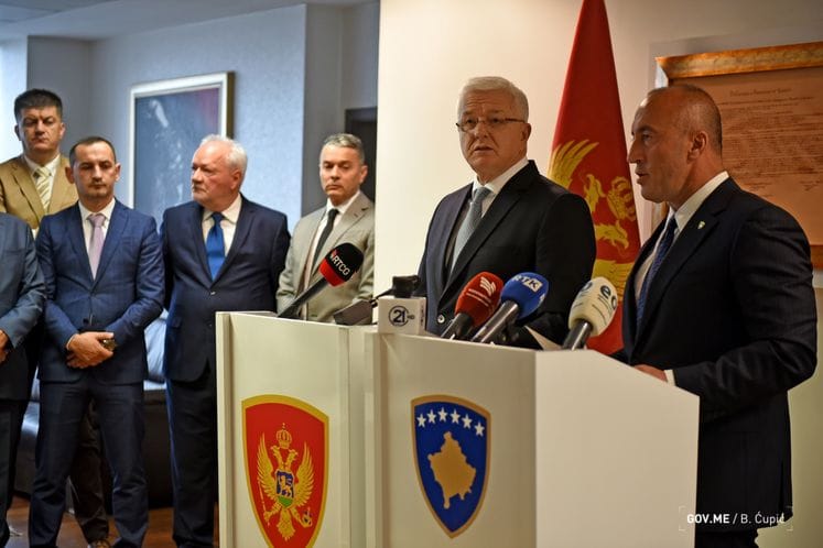 Pristina - PMs Marković, Haradinaj: Montenegro and Kosovo cherish friendly and good- neighbourly relations, share European and Euro-Atlantic goals and aspire stronger infrastructure connectivity